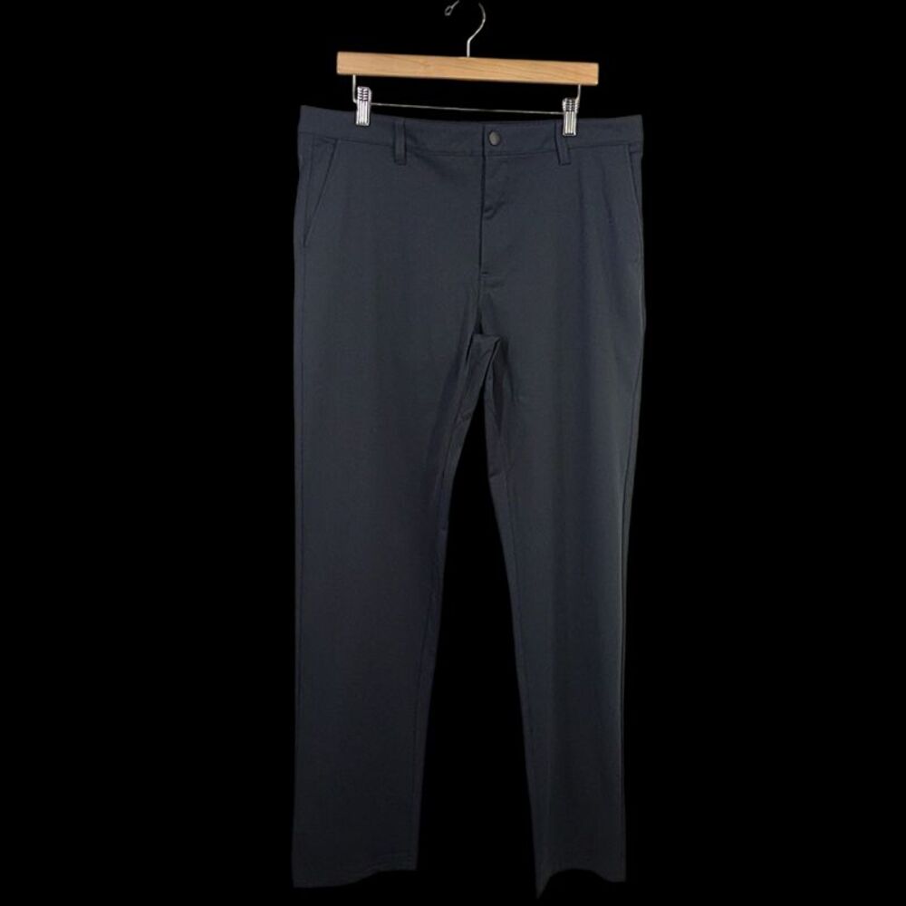 Quince Men Performance Stretch Technical Straight Black Pants 36